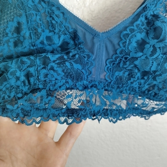 Savage X Fenty laced floral Bra sz 1X - Picture 4 of 7